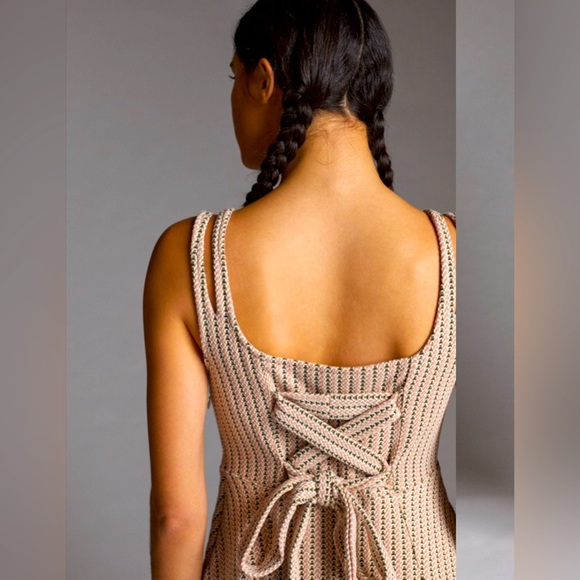 NWT Maeve Jacquard mini dress from Anthropologie - Picture 3 of 8